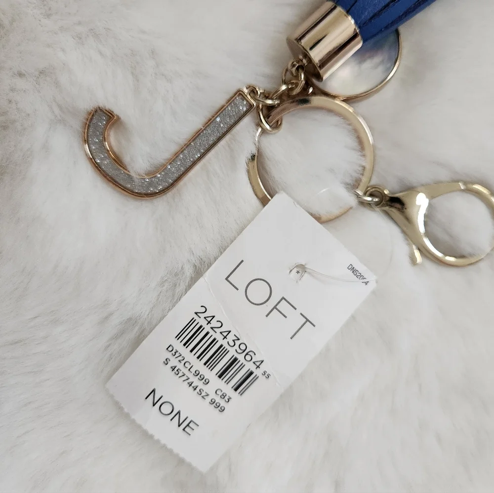 LOFT Leather Initial 